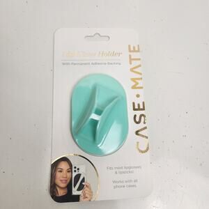 Case-Mate Lip Gloss Holder Attaches Permanently to a Phone Case Mint Green